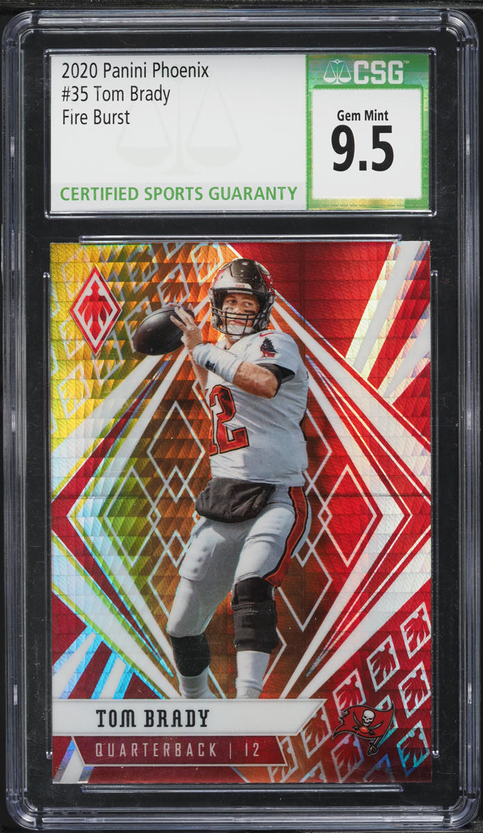 2020 Panini Phoenix Fanatics Exclusive Set Tom Brady #35 CSG 9.5 GEM MINT