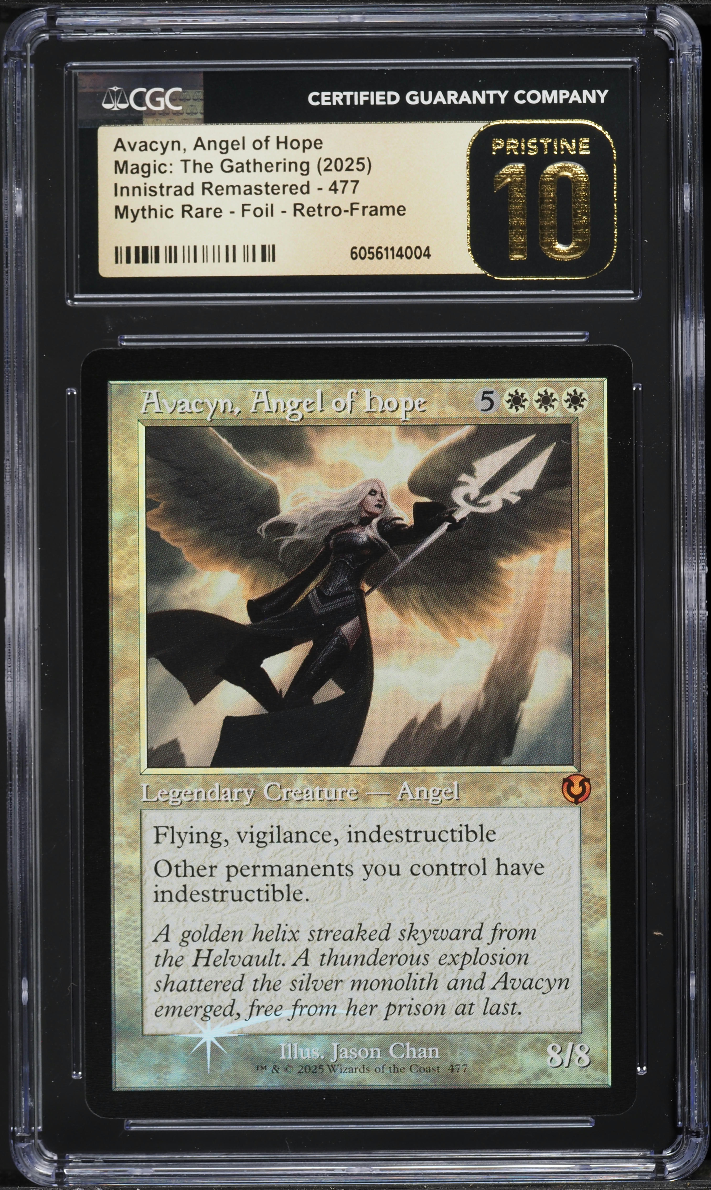 2025 Magic The Gathering Innistrad Remastered Retro Avacyn, Angel of Hope  CGC 10 on Fanatics Collect