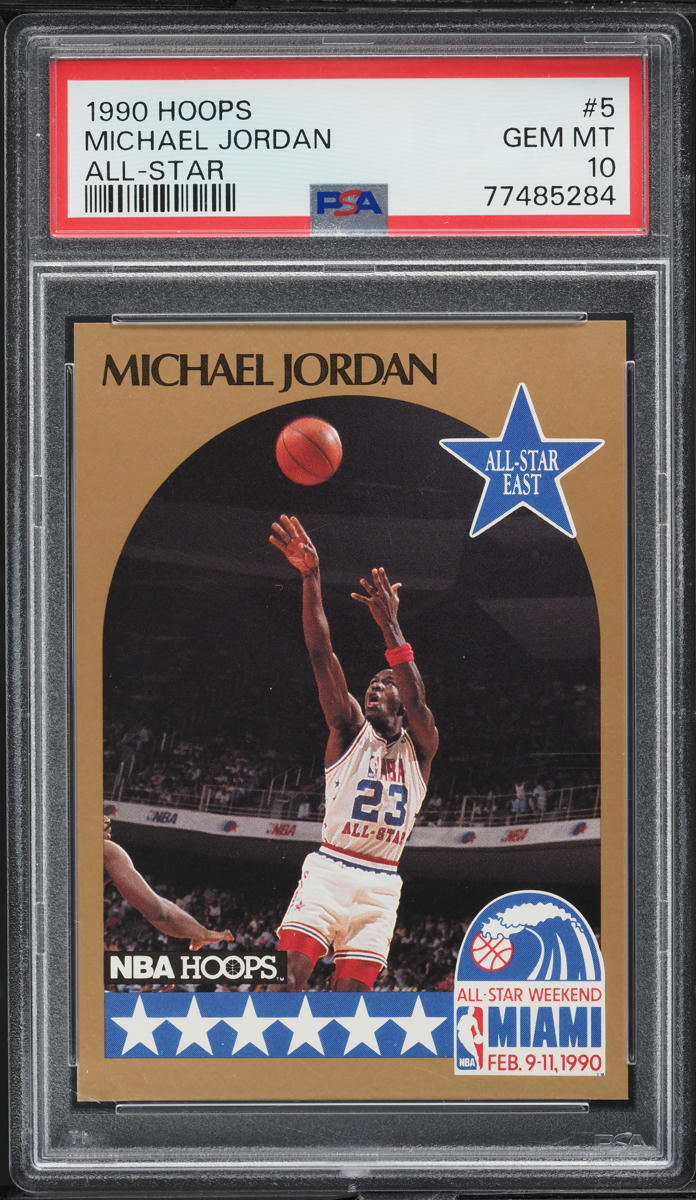 Michael Jordan 1990 Hoops #5 All-Star Price Guide - Sports Card