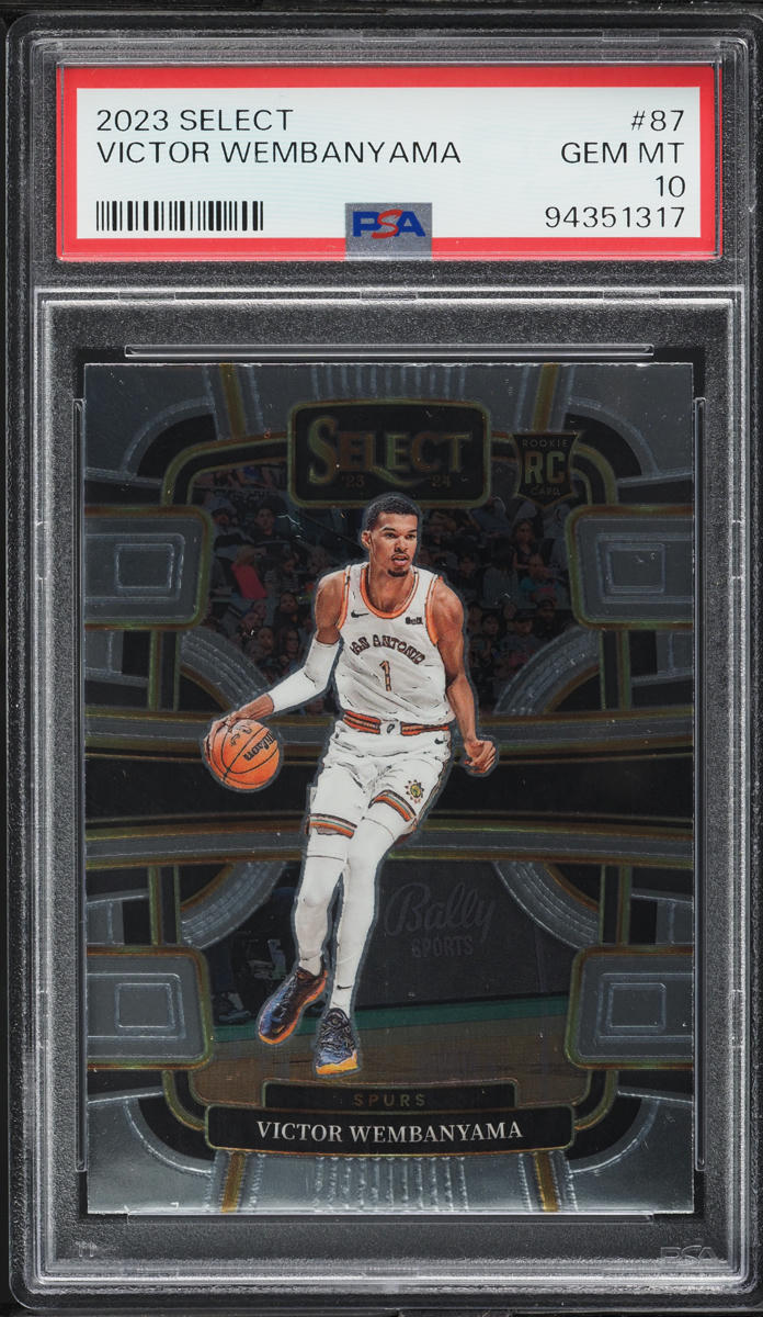 2023 Select Concourse Victor Wembanyama ROOKIE #87 PSA 10 GEM MINT