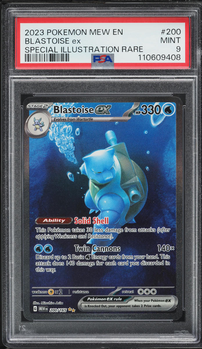 2023 Pokemon Scarlet & Violet 151 SIR Blastoise ex #200 PSA 9 MINT