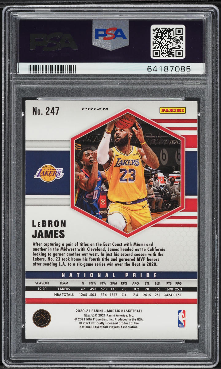 レブロン・ジェームズ　PSA 10 Lebron James 2011-12 SP Authentic Autograph PSA GEM MT 10/AUTO 10