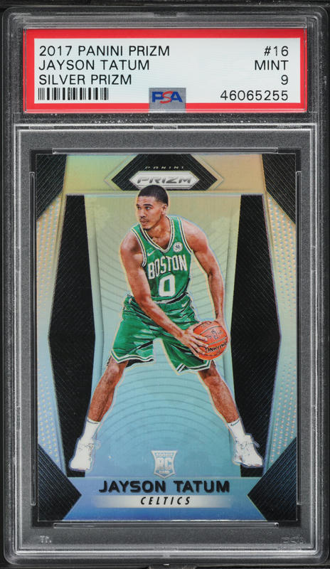 2017 Select Signatures Jayson Tatum ROOKIE AUTO /199 #JAY PSA 10