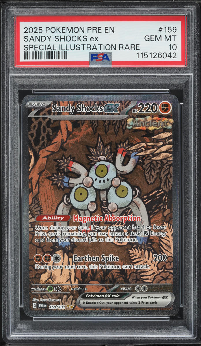 sandy shocks ex pokemon card value Sandy Shocks ex 159/131