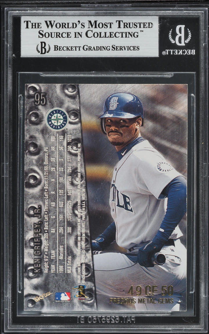 1999 Metal Universe Precious Metal Gems PMG Ken Griffey Jr. /50