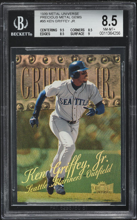 1999 Metal Universe Precious Metal Gems PMG Ken Griffey Jr. /50