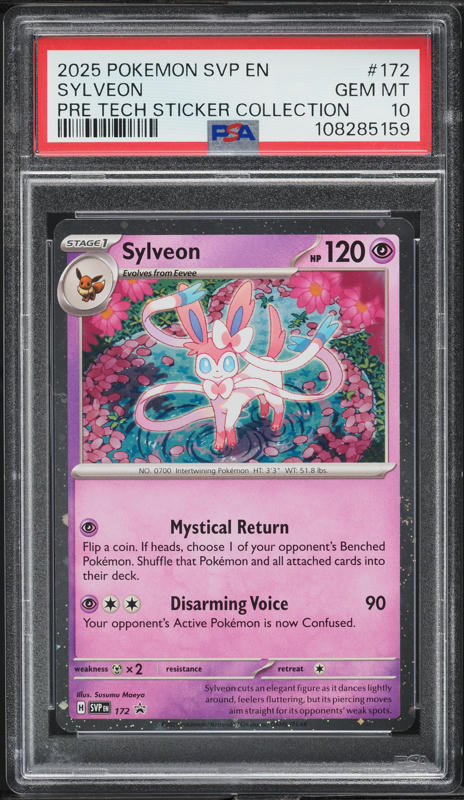 2023 Pokemon Japanese SV Promo Yu Nagaba X PCG Sylveon #70 PSA 9
