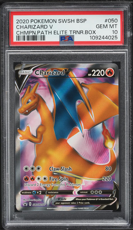charizard v pokemon card price - #154 - SWSH09: Brilliant Stars (SWSH09) When your Pokémon V is Knocked Out 2020 Pokémon Black Star Promos