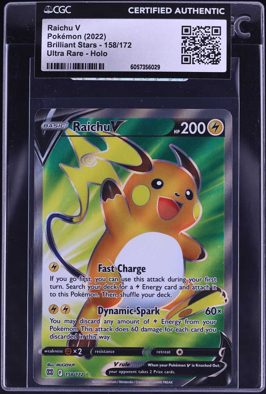 raichu v pokemon card value | Dex [L] Fast Charge If you go first Pokemon Raichu V