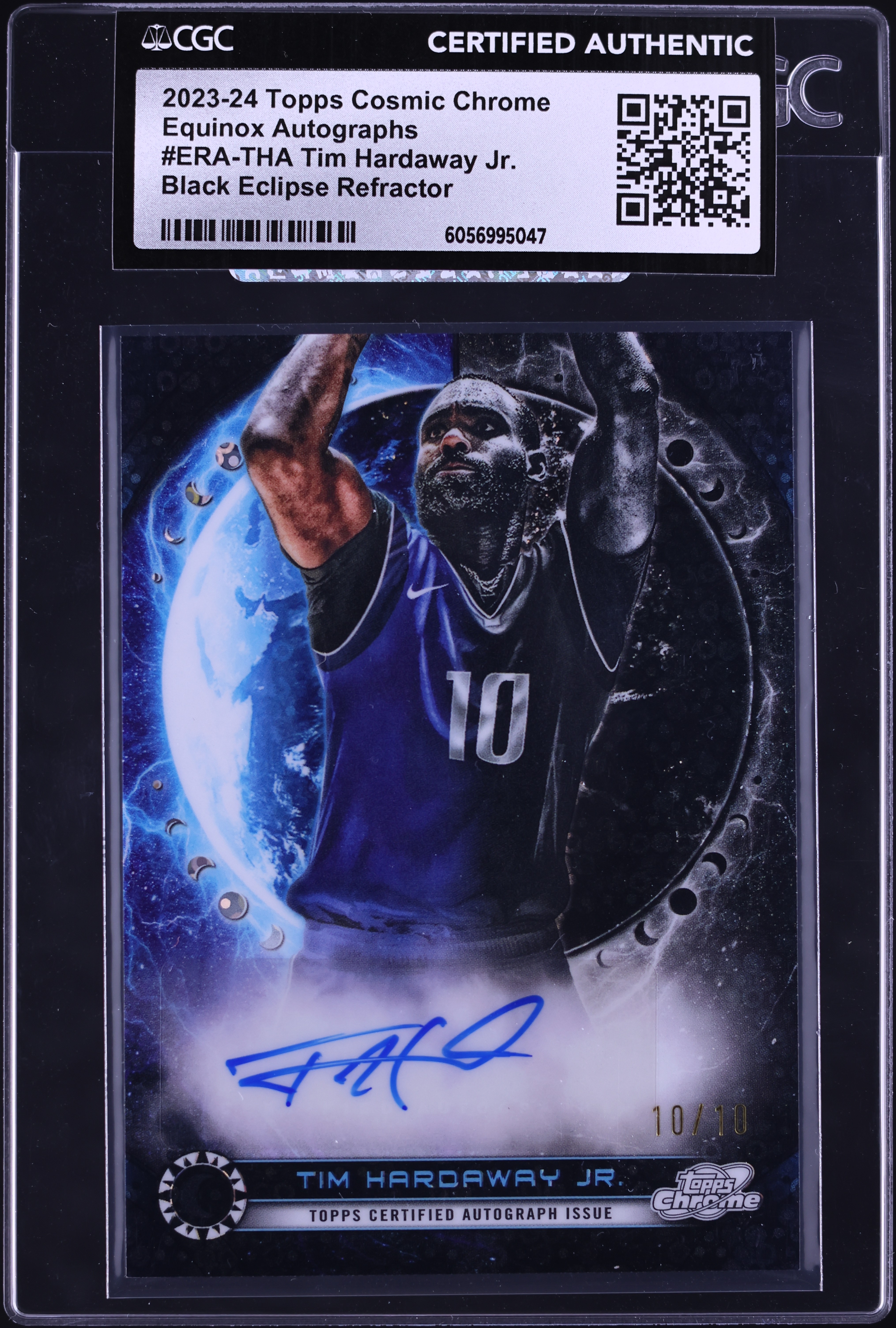 2023 Topps Chrome Cosmic Black Eclipse Ref Tim Hardaway Jr. AUTO