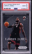 2012 Panini Prizm MVP LeBron James #1 PSA 10 GEM MINT on Fanatics