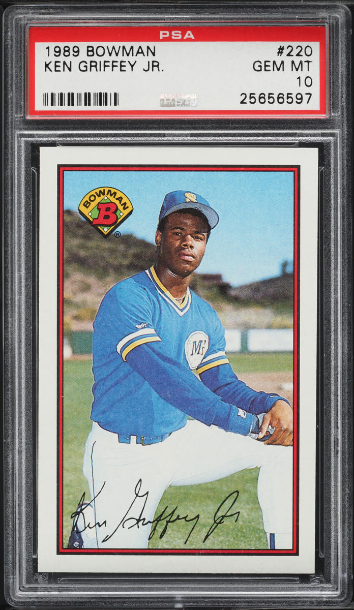 1989 Bowman Ken Griffey Jr. ROOKIE #220 PSA 10 GEM MINT