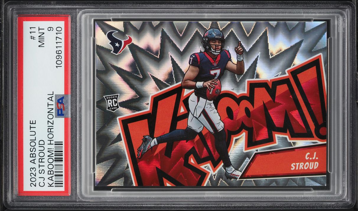 xomgページ 2023 Absolute Kaboom! Horizontal C.J. Stroud ROOKIE #11 PSA 9 MINT
