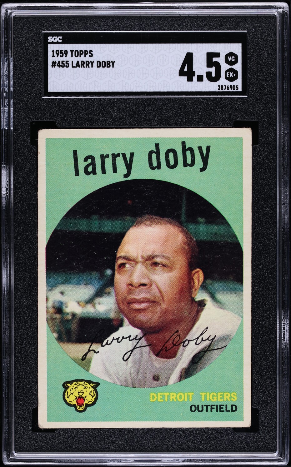 1959 Topps Larry Doby #455 SGC 4.5 VGEX+
