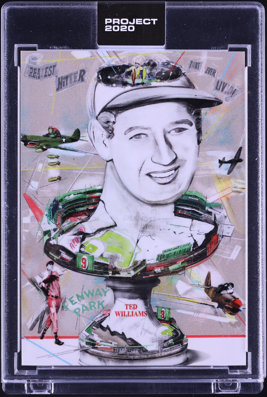 2020 Topps Project 2020 By Andrew Thiele Ted Williams #158
