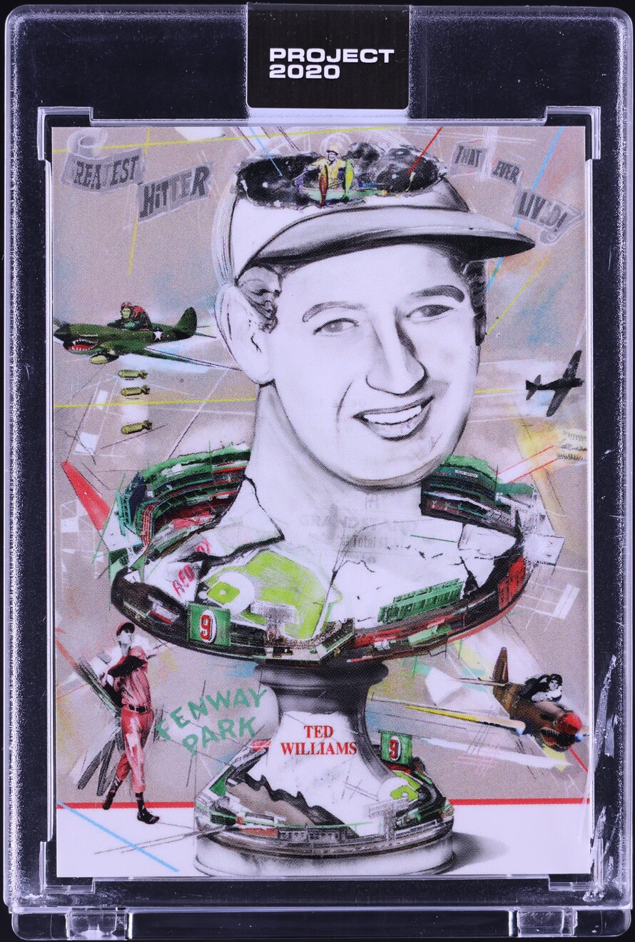 2020 Topps Project 2020 By Andrew Thiele Ted Williams #158