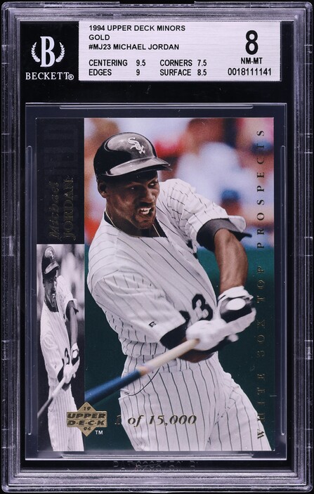 1994 Upper Deck Minors Gold Michael Jordan ROOKIE /15000 #MJ23 BGS