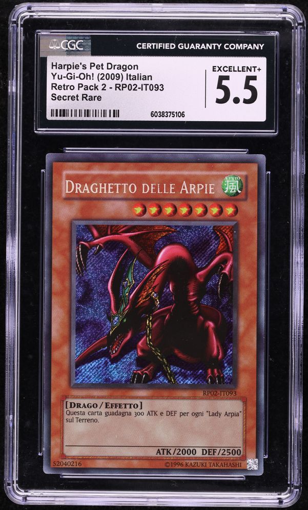 2009 Yu-Gi-Oh! Retro Pack 2 Dragon Master Knight #RP02-EN097 PSA 9