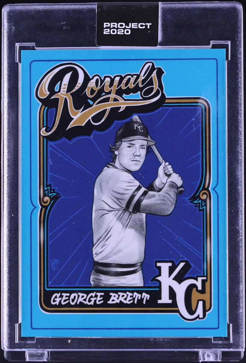 2020 Topps Project 2020 By Mister Cartoon George Brett #43