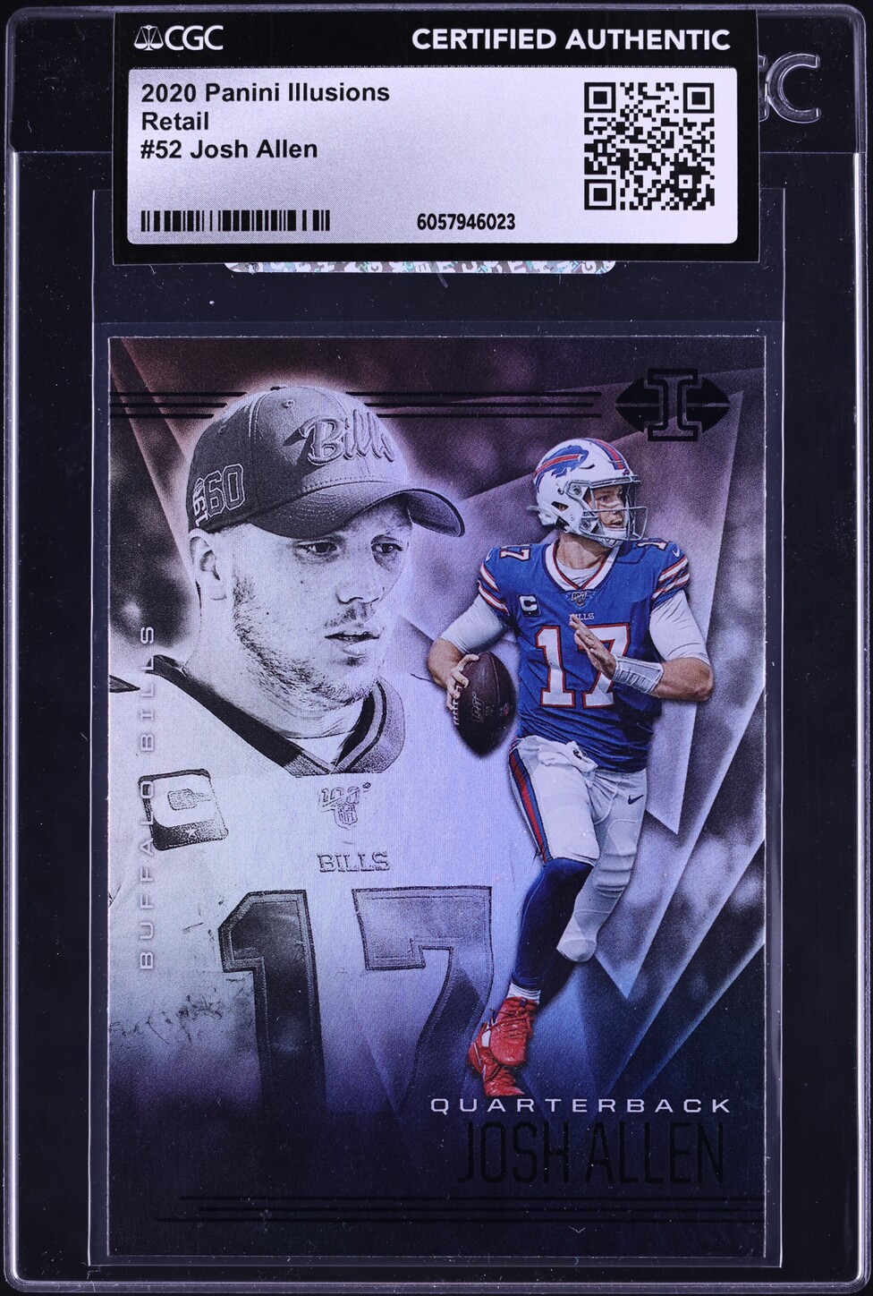 2020 Panini Illusions Retail Josh Allen #52 CGC AUTH