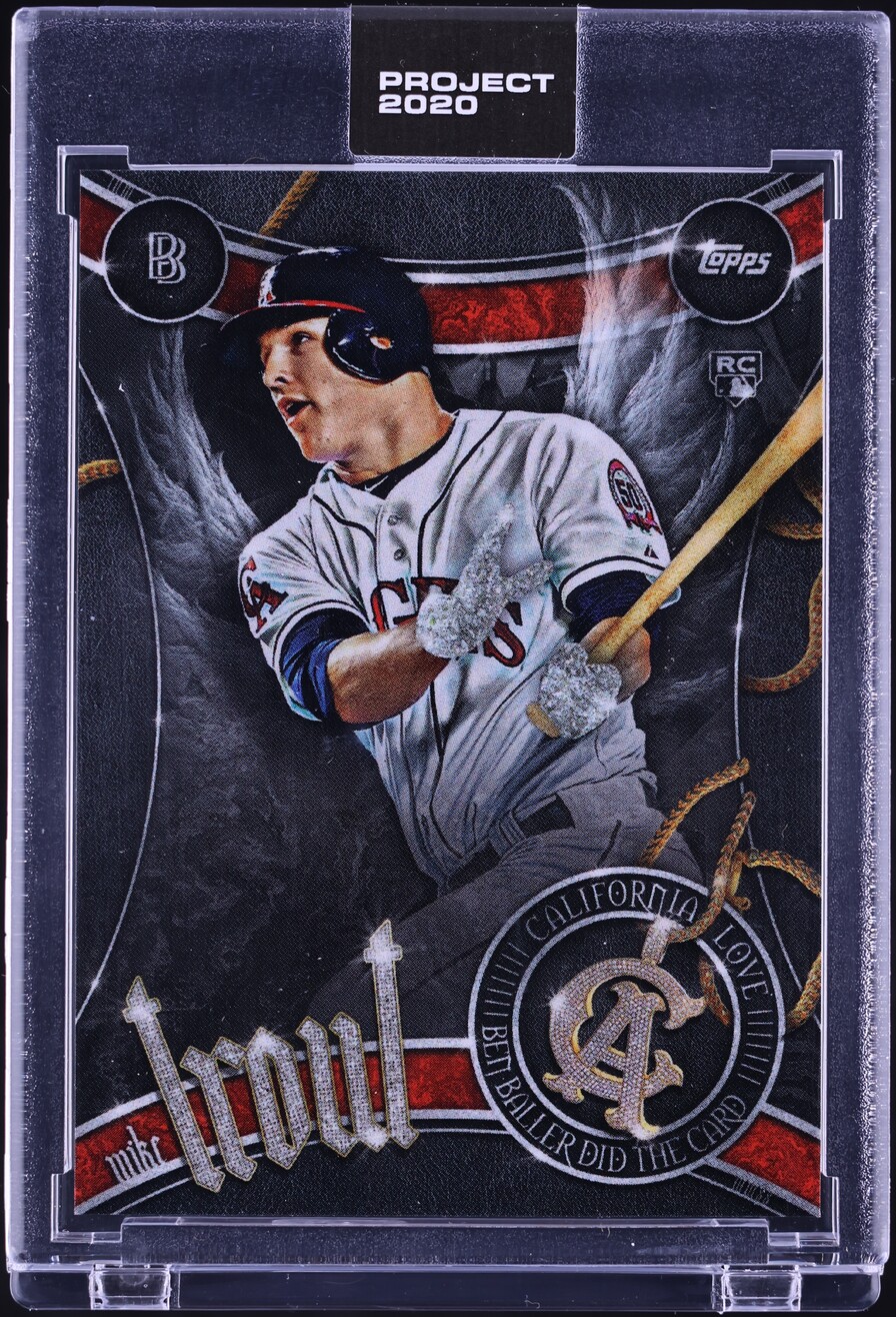 2020 Topps Project 2020 By Ben Baller Mike Trout #51
