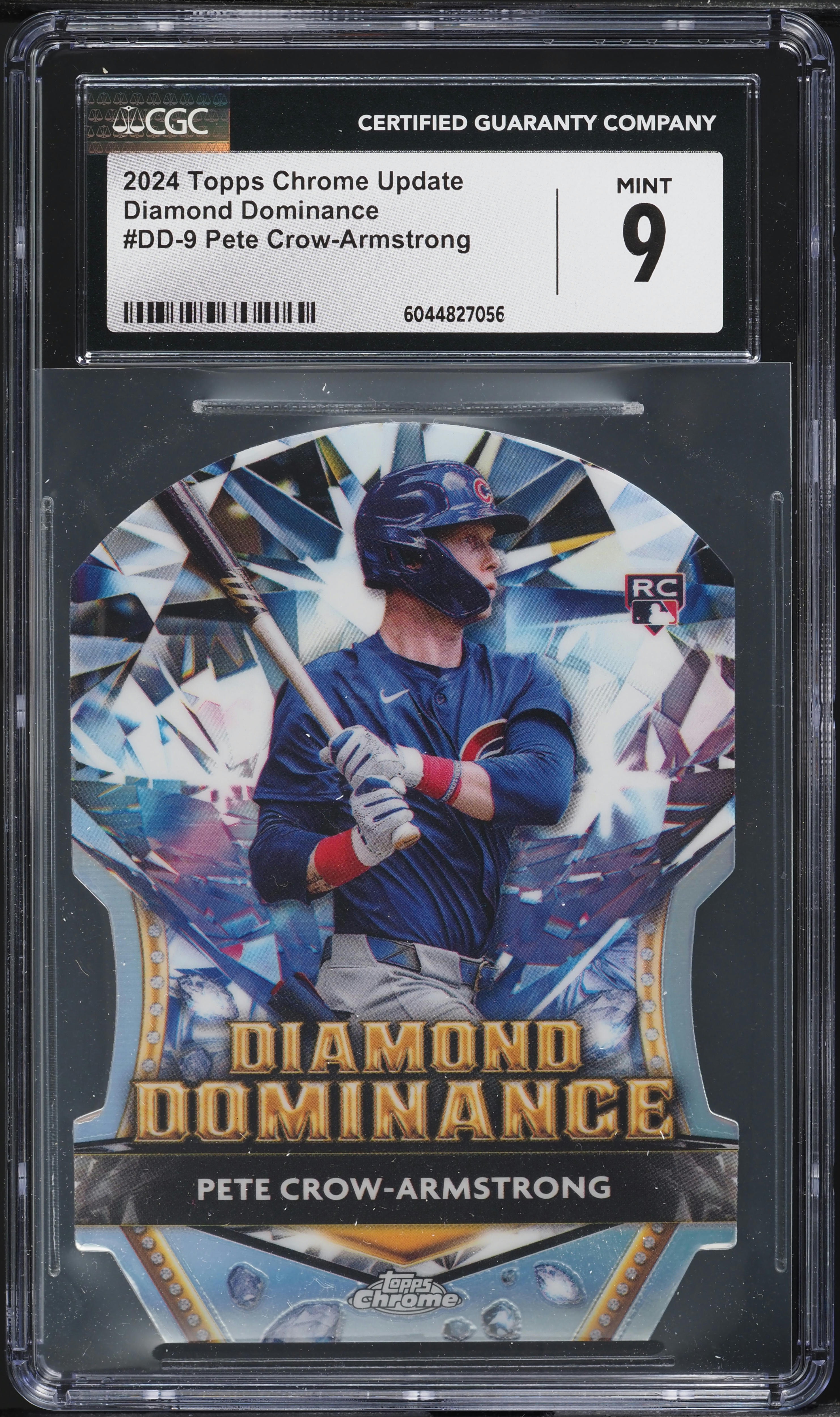 2024 Topps Chrome Update Diamond Dominance Pete Crow-Armstrong 