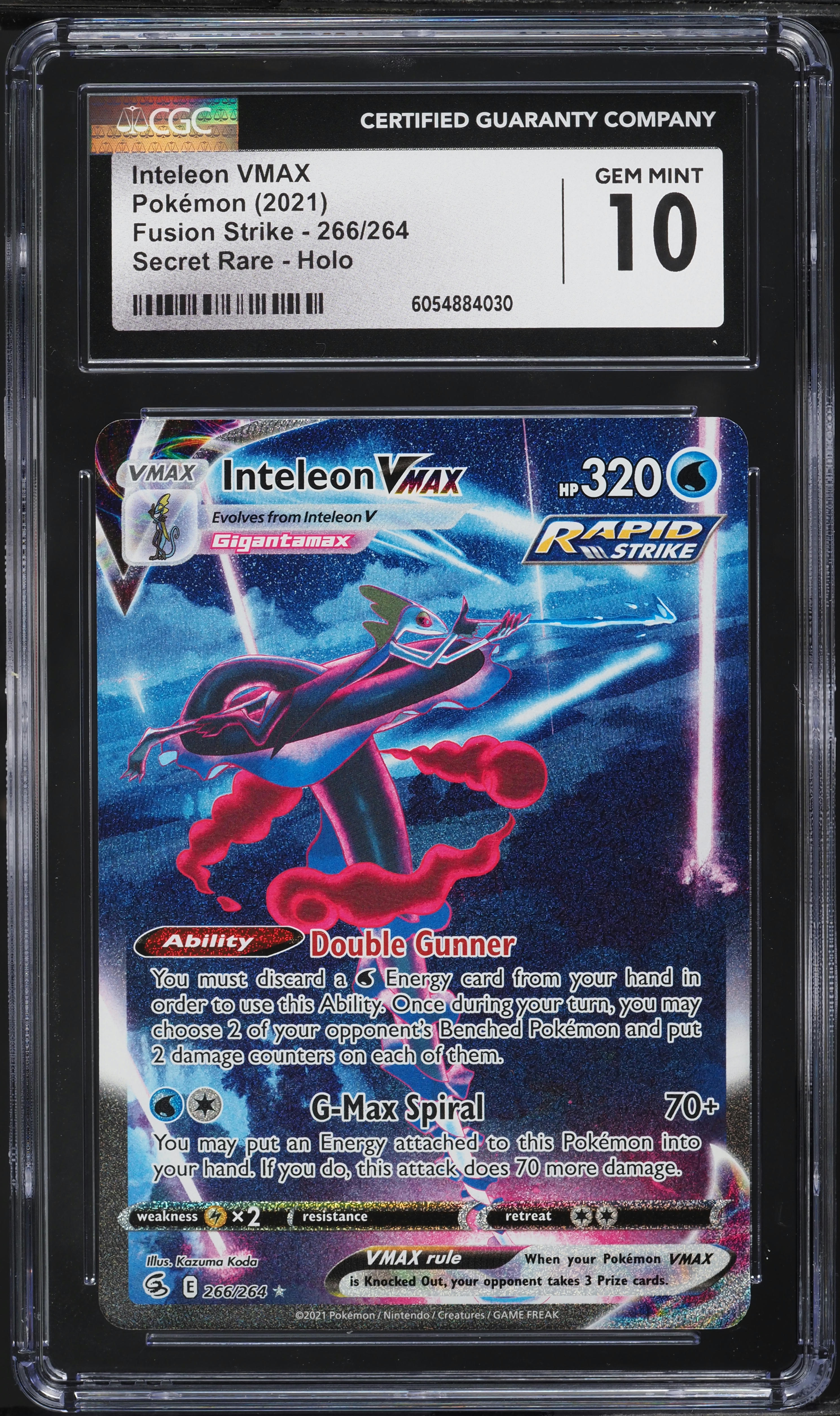 gigantamax inteleon pokemon card Guide To VMAX Deck For TCG Ultra Rare Card Type 2021 Pokemon Fusion Strike Full