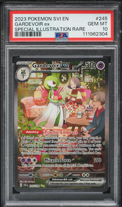 2023 Pokemon Scarlet & Violet SIR Gardevoir EX #245 PSA 10 GEM