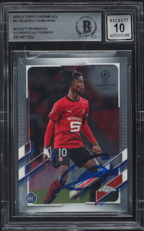 Topps Match Attax 2024 Limited Edition Eduardo Camavinga (Neu (gemäss