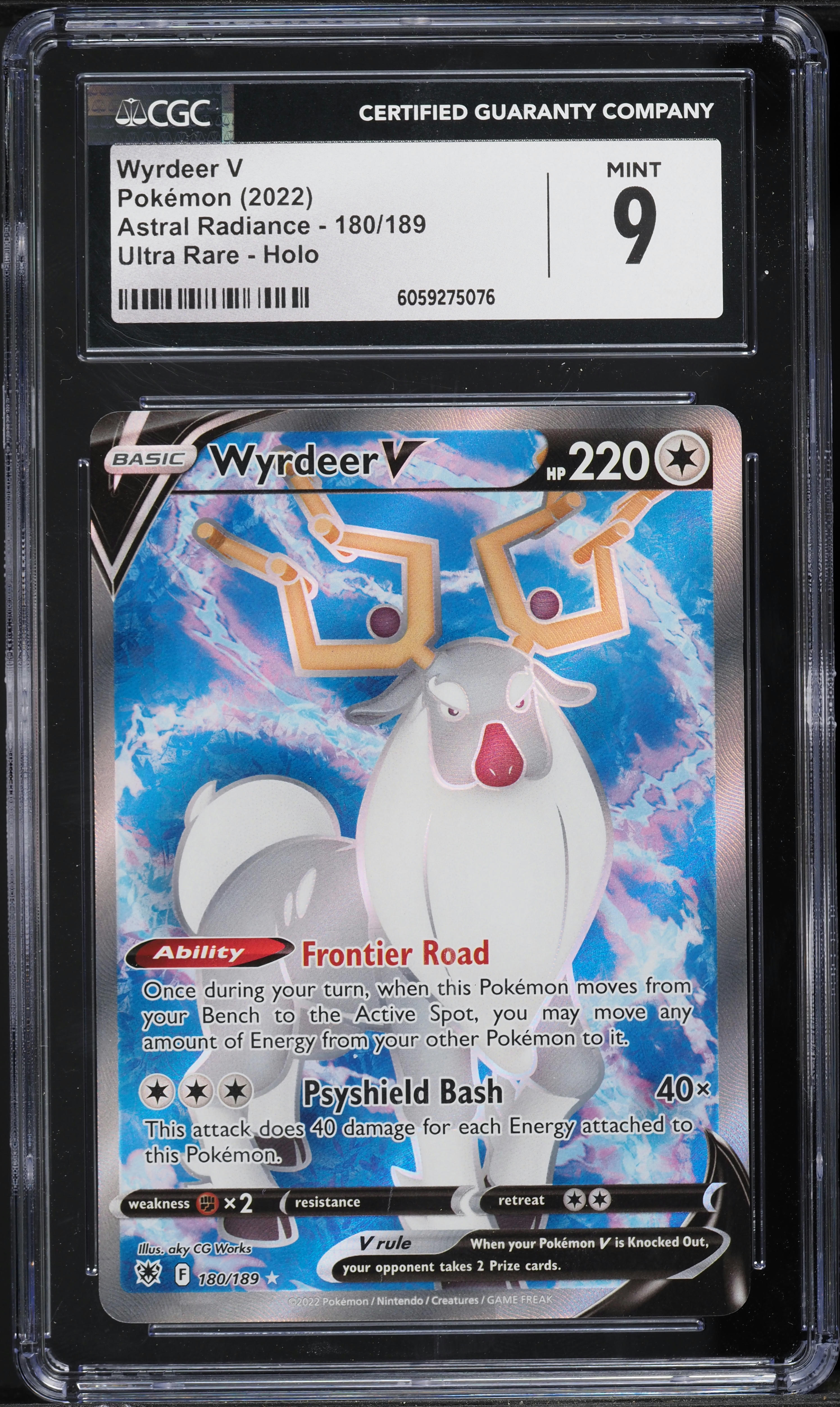 wyrdeer pokemon card price Astral Radiance 134/189 V Ultra Rare *MINT* Brokenvase Games Dx2 / F Wyrdeer CHR 070/067 S9a Battle