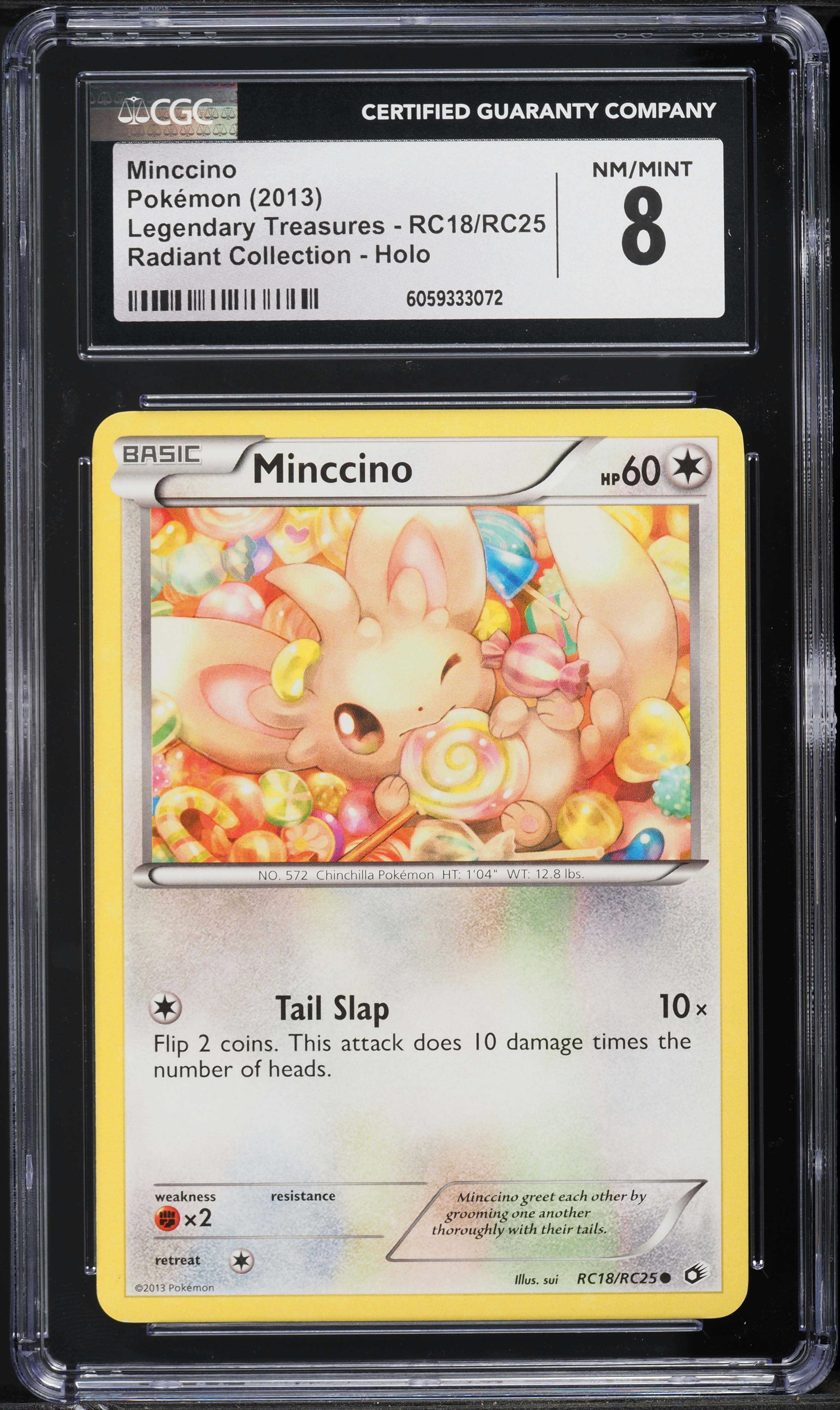 pokemon card minccino PSA 10 #082 Wild Force SV5K Japanese – GorillaTCG This attack does 20 damage for each heads Minccino Custom Made Card Fan