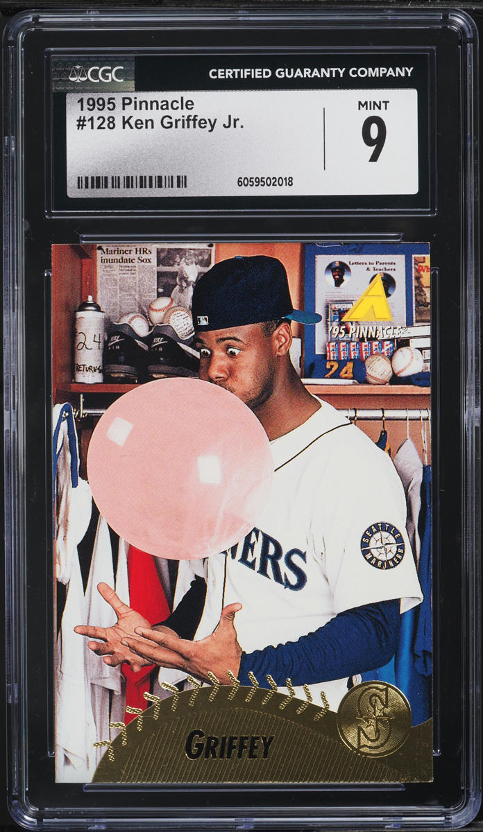 1995 Pinnacle Ken Griffey Jr. #128 CGC 9 MINT