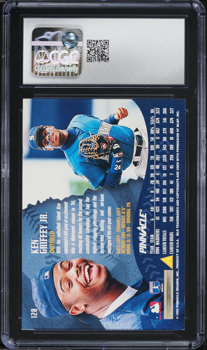 1995 Pinnacle Ken Griffey Jr. #128 CGC 9 MINT