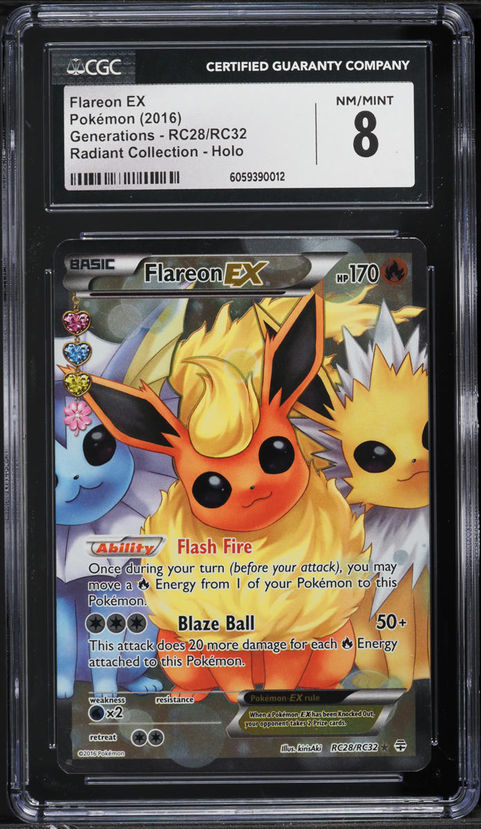 Pokemon - XY - Generations - Flareon-EX - RC28/115