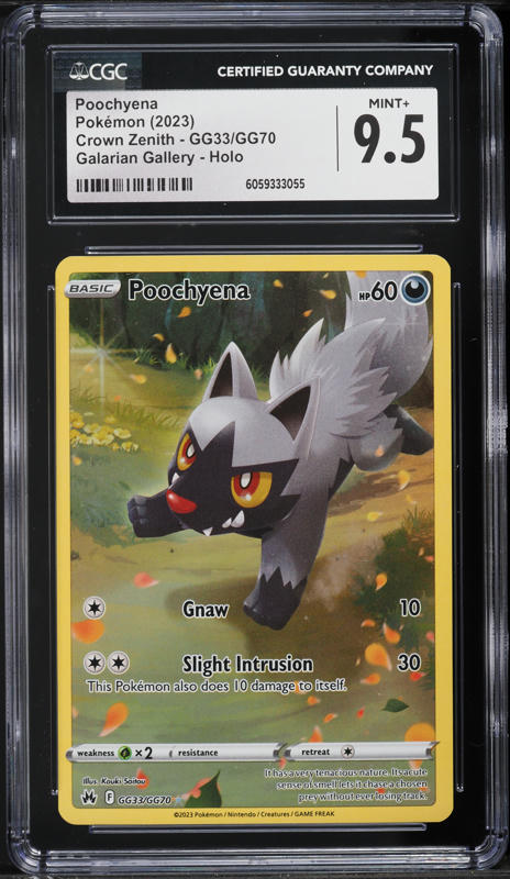 2022 Pokemon Japanese Sword & Shield VSTAR Universe AR Poochyena #208 CGC  10 GEM MINT on Fanatics Collect