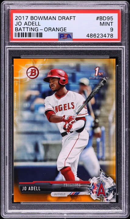 2018 Bowman Chrome Gold Shimmer Refractor Brandon Marsh ROOKIE