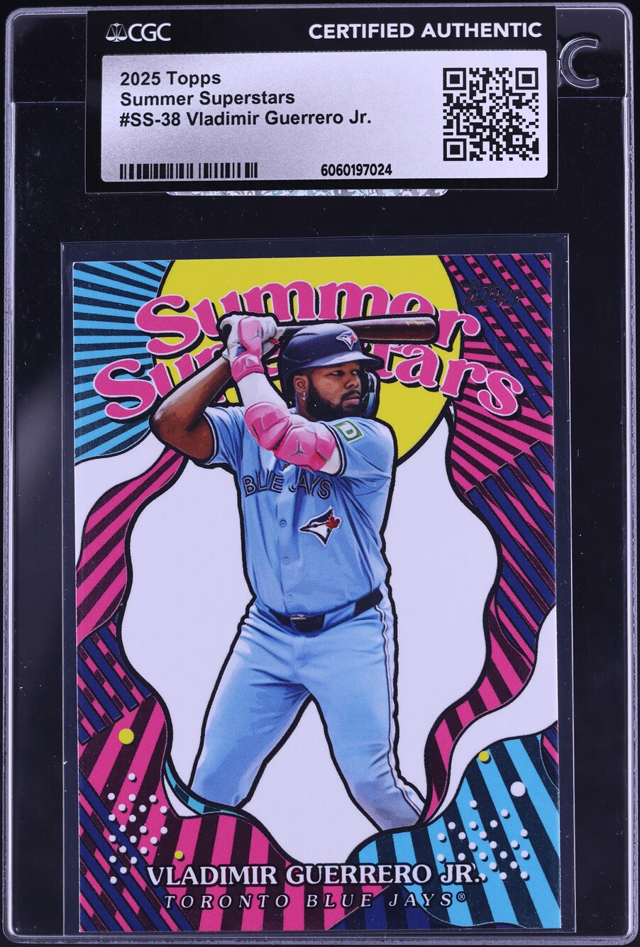 2025 Topps Summer Superstars Vladimir Guerrero Jr. #SS-38 CGC AUTH