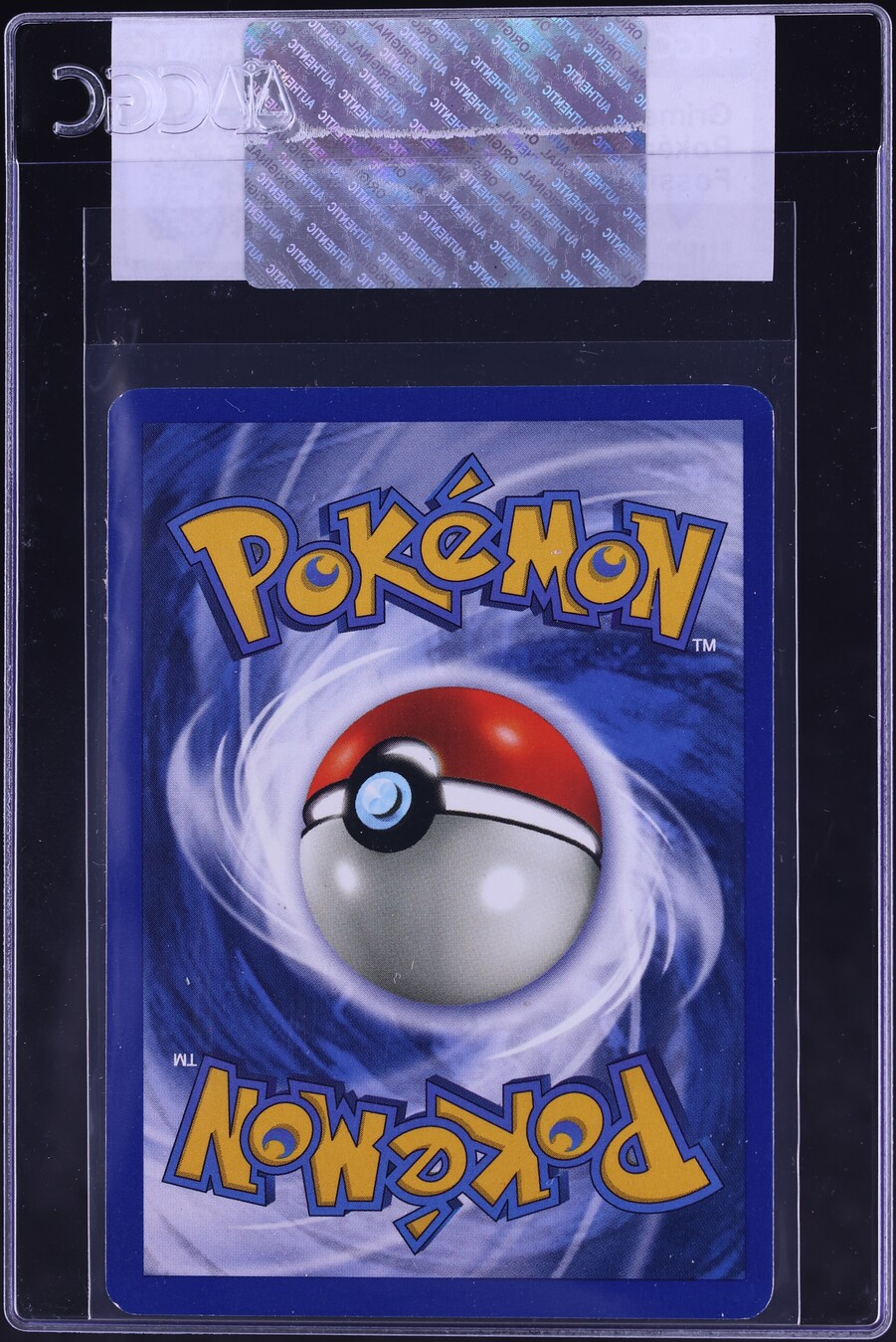 1999 Pokemon Fossil Grimer #48 CGC AUTH