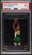2007 Topps Chrome Kevin Durant ROOKIE #131 PSA 9 MINT on Fanatics