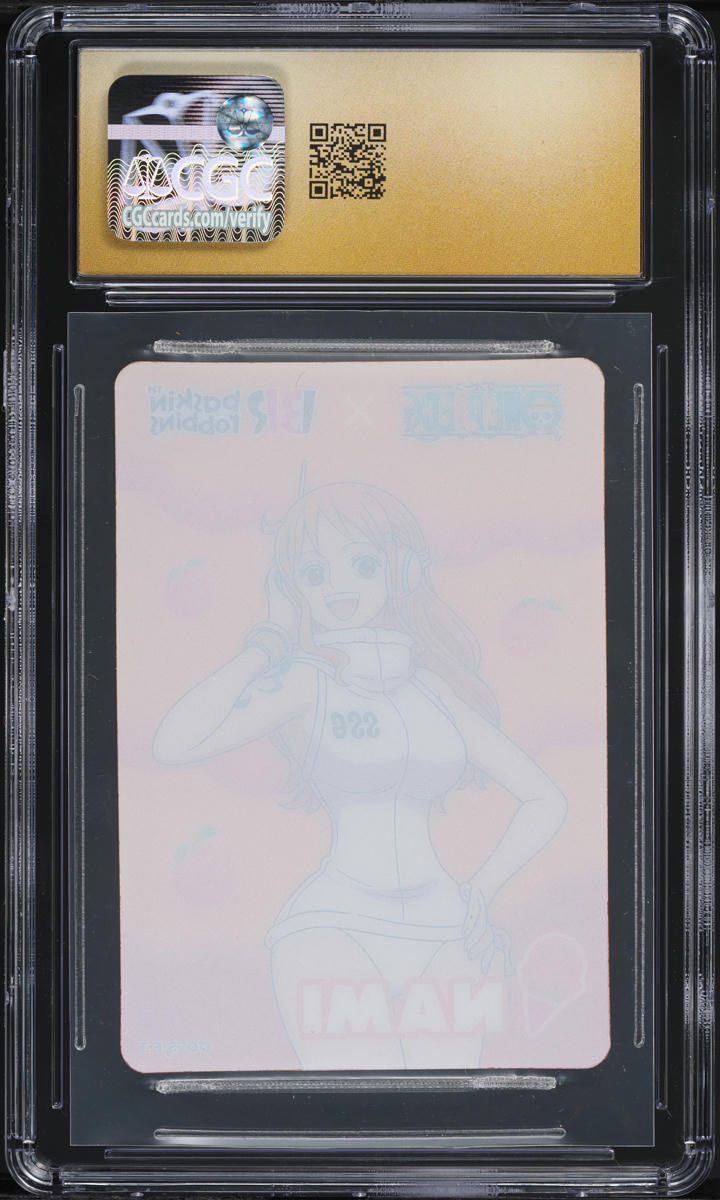 2025 One Piece Japanese X Baskin Robbins Nami CGC 10 PRISTINE