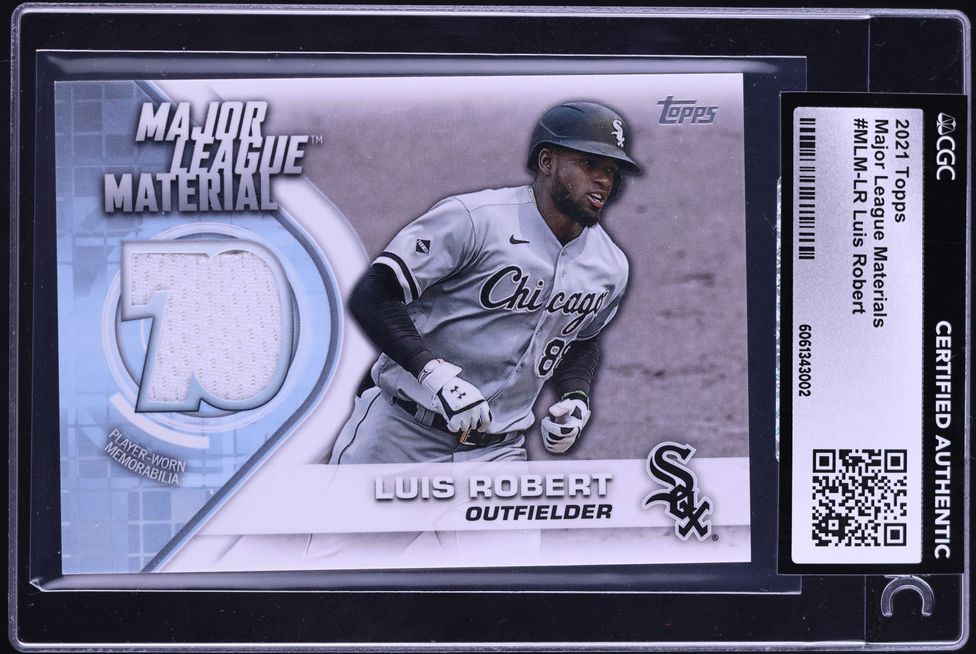 2020 Topps Chrome Luis Robert ROOKIE #60 PSA 10 GEM MINT on