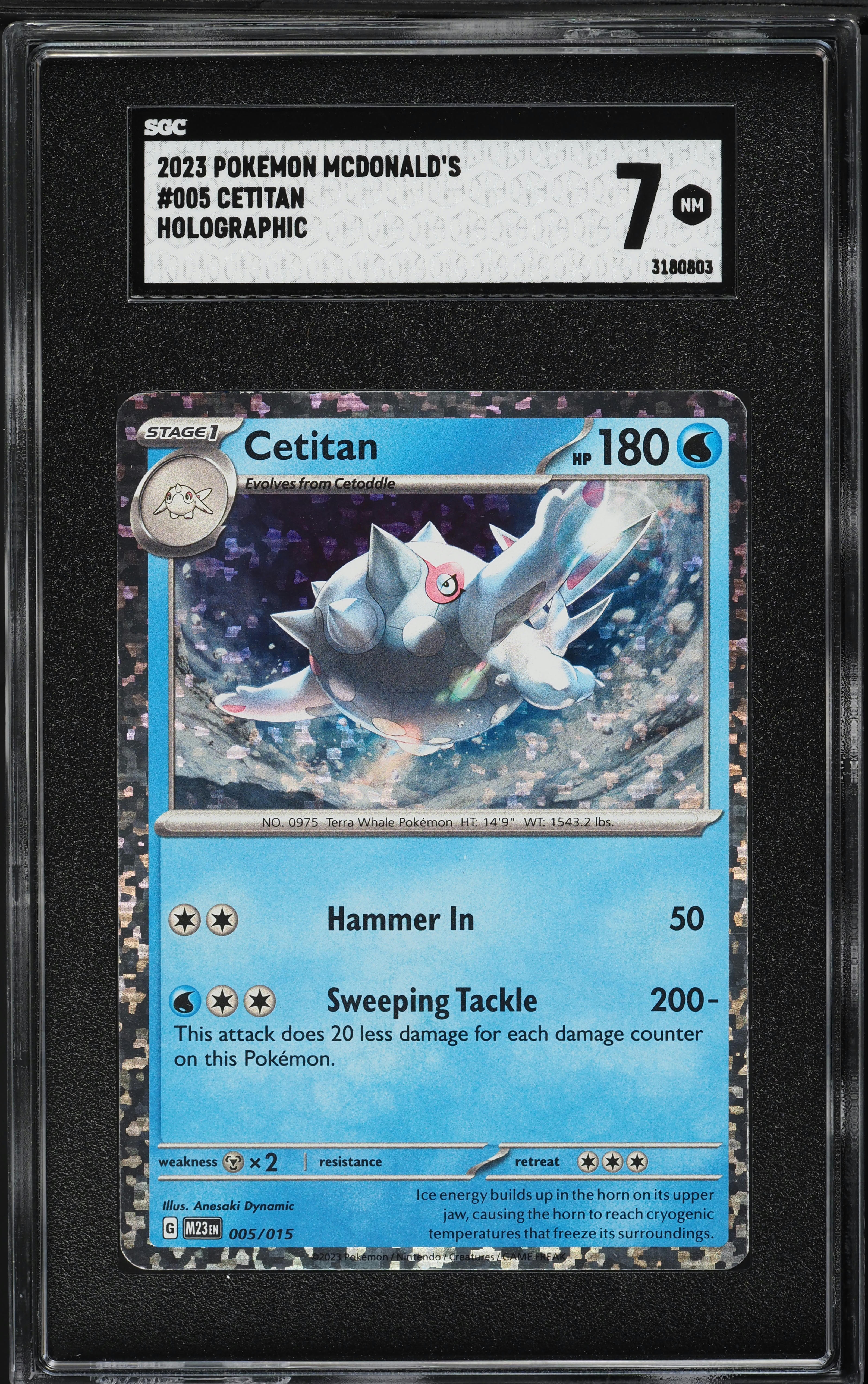 cetitan pokemon card value 005 015 RarityPromo Hit Points180 HP Colorless Pokemon Card TCG Cetitan -