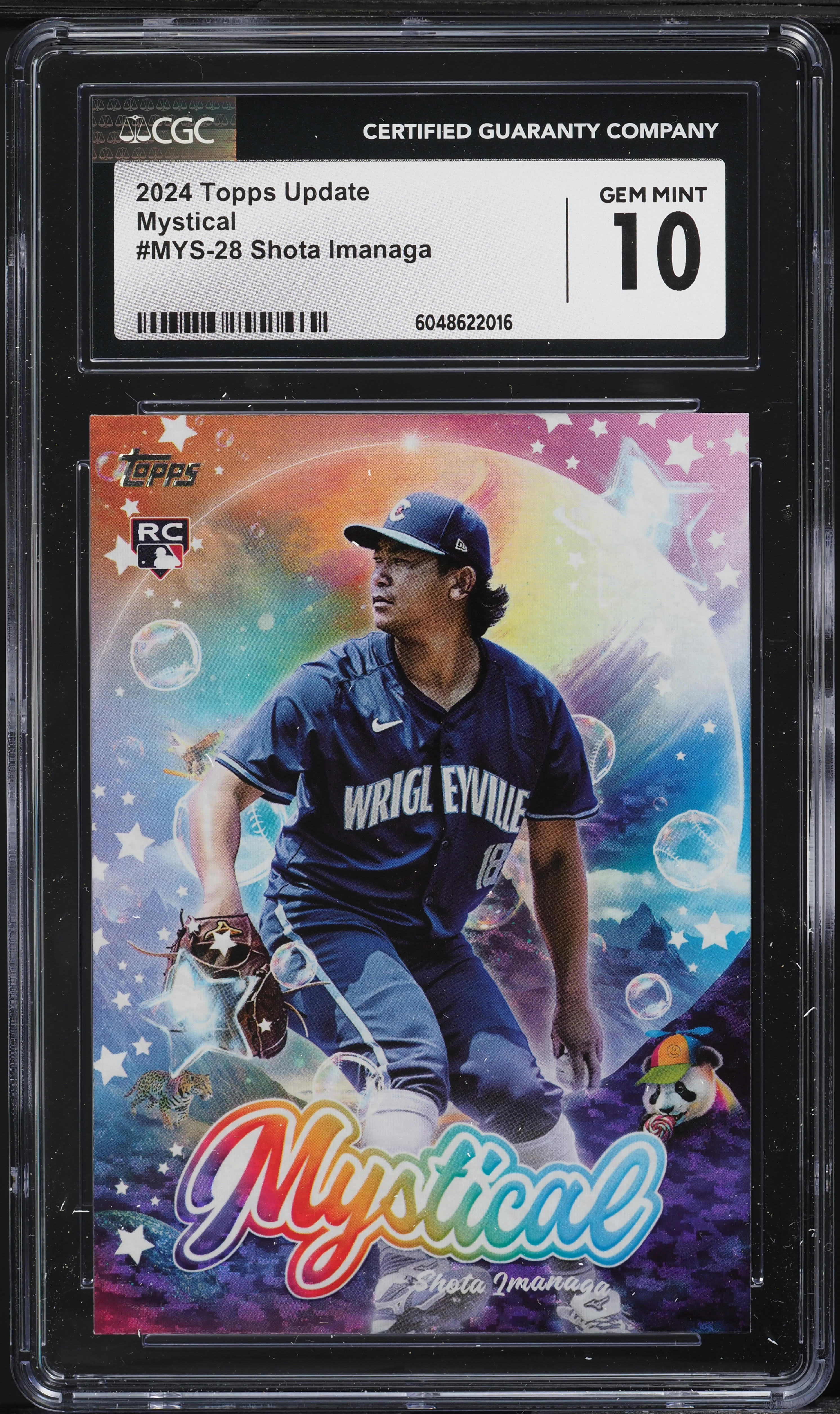2024 Topps Update Mystical Shota Imanaga ROOKIE #MYS-28 CGC 10 GEM 