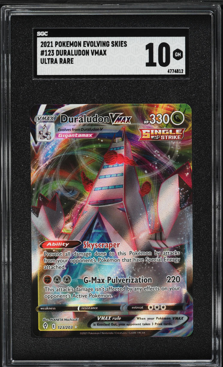 duraludon vmax pokemon card price Duraludon VMax - TG30/TG30 Gold Full Art Ultra Rare main image 0