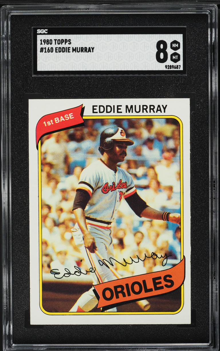 1980 Topps Eddie Murray #160 SGC 8 NM-MT