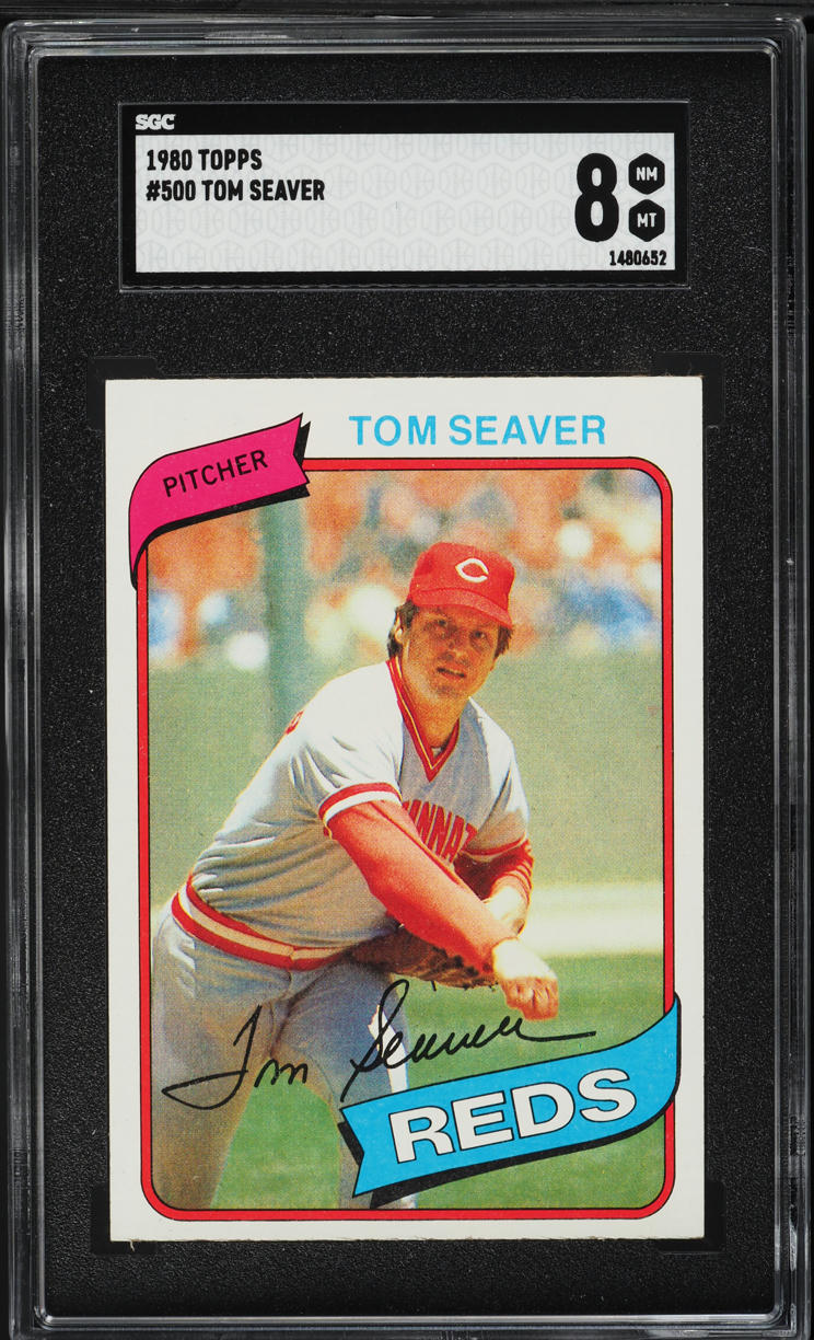 1980 Topps Tom Seaver #500 SGC 8 NM-MT