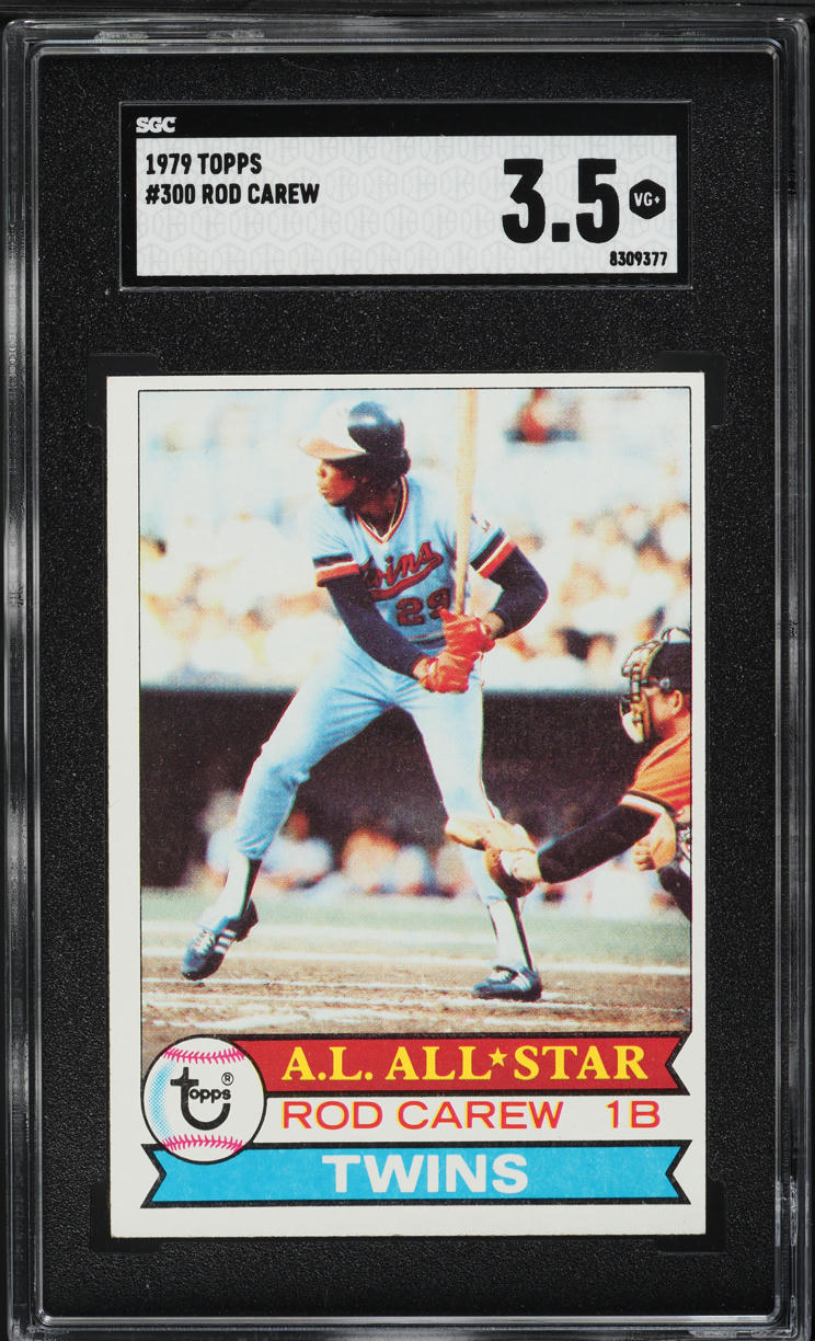 1979 Topps Rod Carew #300 SGC 3.5 VG+