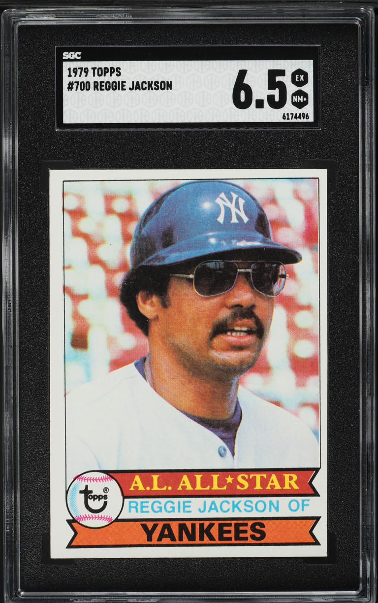 1979 Topps Reggie Jackson ALL-STAR #700 SGC 6.5 EXMT+