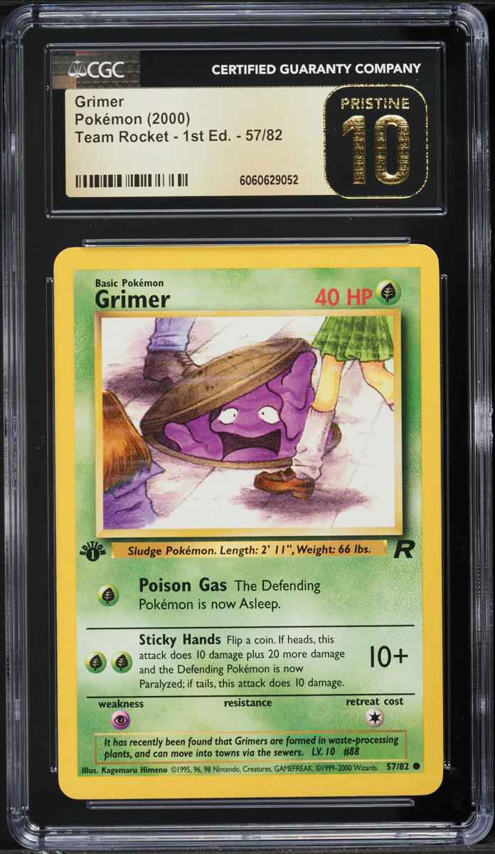 1995 grimer pokemon card pokemon card: Grimer Vintage 1995 Spanish 48/62