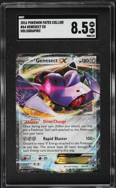 Pokemon Fates Collide Genesect-EX #64